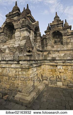 Stupas and Buddha statues, Borobudur Buddhist Temple, Borobudur, Java, Indonesia, Southeast Asia, Asia View Large Photo Image Stock Image - Stupas and Buddha statues, Borobudur Buddhist Temple, Borobudur, Java, Indonesia, Southeast Asia, Asia. Fotosearch