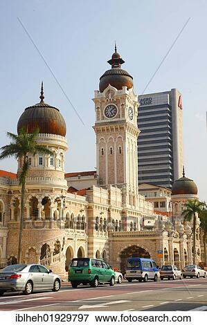 Stock Photo - Sultan Abdul Samad building, Kuala Lumpur, Malaysia, Southeast Asia, Asia. Fotosearch