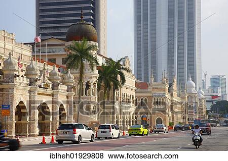 Stock Photo - Sultan Abdul Samad building, Kuala Lumpur, Malaysia, Southeast Asia, Asia. Fotosearch