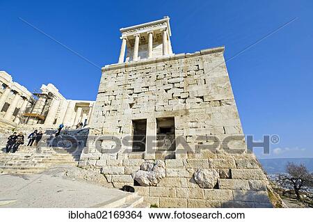 Temple of Athena Nike, the Acropolis, Athens, Greece, Europe View Large Photo Image Picture - Temple of Athena Nike, the Acropolis, Athens, Greece, Europe. Fotosearch