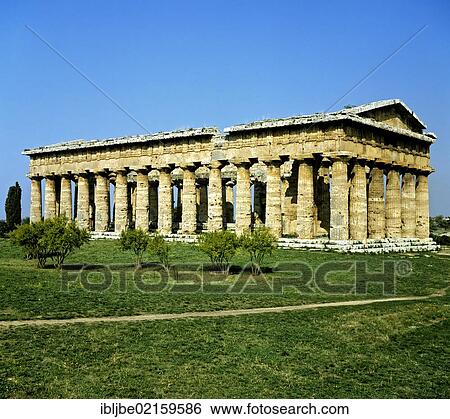 Temple of Neptune in Paestum, UNESCO World Heritage Site, Province of Salerno, Italy, Europe View Large Photo Image Stock Photograph - Temple of Neptune in Paestum, UNESCO World Heritage Site, Province of Salerno, Italy, Europe. Fotosearch