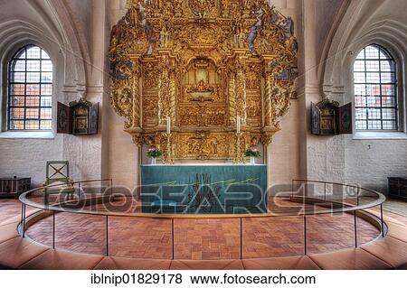 The altar in Sct. Olai Domkirke cathedral, Helsingør, Elsinore, Denmark, Europe View Large Photo Image Stock Photo - The altar in Sct. Olai Domkirke cathedral, Helsingør, Elsinore, Denmark, Europe. Fotosearch