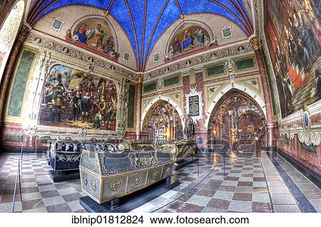 Picture - The Chapel of King Christian IV of Denmark, Roskilde Cathedral, Roskilde, Denmark, Europe. Fotosearch