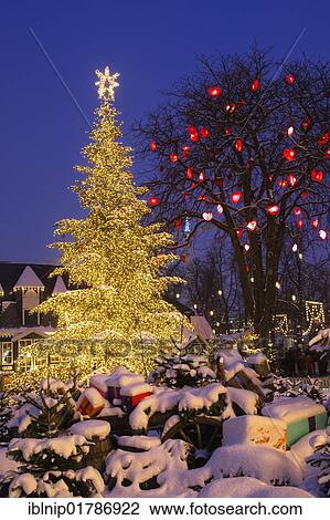 The Christmas tree in Tivoli, Copenhagen, Denmark, Europe View Large Photo Image Stock Image - The Christmas tree in Tivoli, Copenhagen, Denmark, Europe. Fotosearch