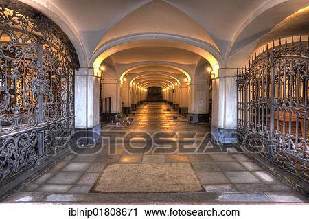 Stock Image - The crypt, Christian's Church, Copenhagen, Denmark, Europe. Fotosearch