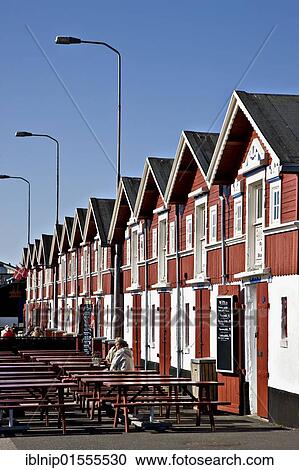 The famous fish restaurants at the harbour in Skagen, Denmark, Europe View Large Photo Image Stock Image - The famous fish restaurants at the harbour in Skagen, Denmark, Europe. Fotosearch