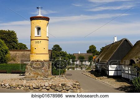 The famous yellow bell tower from 1857, Nordby, Samsoe, Denmark, Europe View Large Photo Image Stock Photograph - The famous yellow bell tower from 1857, Nordby, Samsoe, Denmark, Europe. Fotosearch