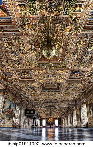 The Great Hall at Frederiksborg Castle, Hillerød, Denmark, Europe View Large Photo Image Stock Image - The Great Hall at Frederiksborg Castle, Hillerød, Denmark, Europe. Fotosearch