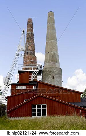 The lime kiln building at the Mønsted, Monsted Limestone Caves near Viborg, Jutland, Denmark, Europe View Large Photo Image Picture - The lime kiln building at the Mønsted, Monsted Limestone Caves near Viborg, Jutland, Denmark, Europe. Fotosearch