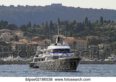 The One, cruiser, formerly named Carinthia VI and owned by Helmut Horten, built by Luerssen Yachts, 71. 05 m, built in 1972, French Riviera, France, Mediterranean Sea, Europe View Large Photo Image Stock Photo - The One, cruiser, formerly named Carinthia VI and owned by Helmut Horten, built by Luerssen Yachts, 71. 05 m, built in 1972, French Riviera, France, Mediterranean Sea, Europe. Fotosearch