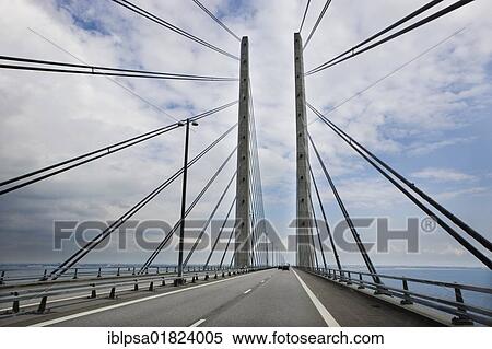 The Øresund or Oeresund Bridge between Denmark and Sweden, Europe View Large Photo Image Stock Photography - The Øresund or Oeresund Bridge between Denmark and Sweden, Europe. Fotosearch