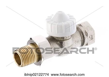 Thermostatic valve for hydronic radiator and floor heating applications View Large Photo Image Picture - Thermostatic valve for hydronic radiator and floor heating applications. Fotosearch