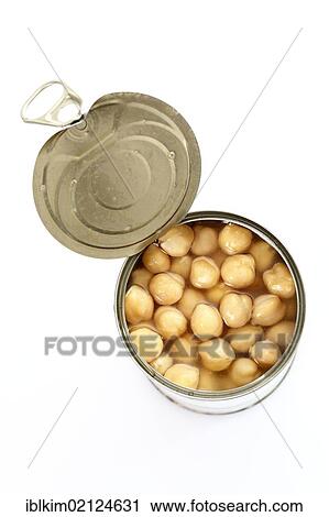 Tin can, opened can of chickpeas View Large Photo Image Stock Image - Tin can, opened can of chickpeas. Fotosearch