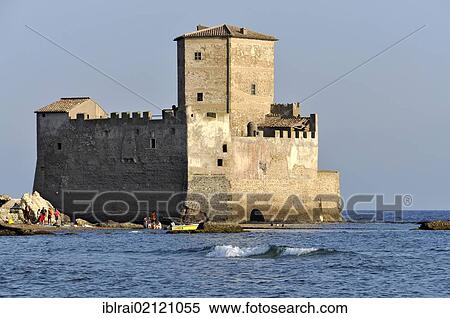 Torre Astura, medieval fortress, 10th Century, Tyrrhenian Sea near Nettuno, Lazio, Italy, Europe View Large Photo Image Stock Photography - Torre Astura, medieval fortress, 10th Century, Tyrrhenian Sea near Nettuno, Lazio, Italy, Europe. Fotosearch