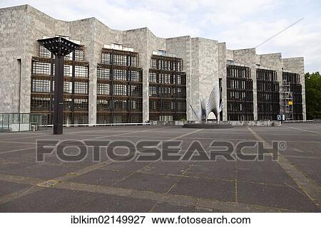 Stock Photo - Town Hall, Mainz, Rhineland-Palatinate, Germany, Europe. Fotosearch