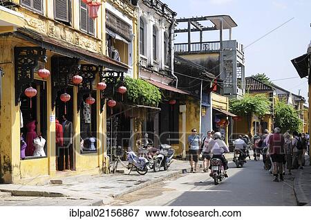 Tran Phu Street, Hoi An, Vietnam, Southeast Asia, Asia View Large Photo Image Stock Photo - Tran Phu Street, Hoi An, Vietnam, Southeast Asia, Asia. Fotosearch