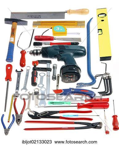 Stock Image - Various DIY tools. Fotosearch