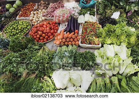Vegetables at the morning market, Luang Prabang, Laos, Indochina, Asia View Large Photo Image Stock Image - Vegetables at the morning market, Luang Prabang, Laos, Indochina, Asia. Fotosearch