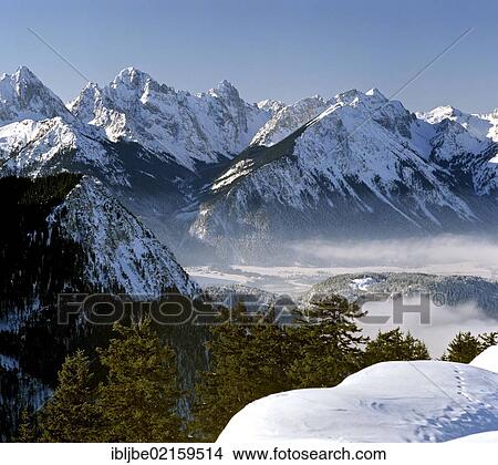 View from Brander Schroffen, Thannheim Mountains, Allgaeu, Swabia, Bavaria, Germany, Europe View Large Photo Image Picture - View from Brander Schroffen, Thannheim Mountains, Allgaeu, Swabia, Bavaria, Germany, Europe. Fotosearch