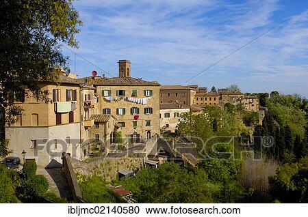 Volterra, Tuscany, Italy, Europe View Large Photo Image Stock Image - Volterra, Tuscany, Italy, Europe. Fotosearch