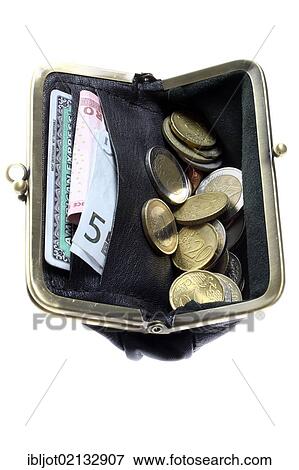 Wallet with credit card, euro notes, euro coins View Large Photo Image Stock Photo - Wallet with credit card, euro notes, euro coins. Fotosearch