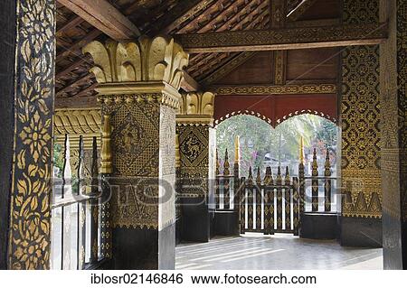 Wat Xieng Thong temple, Luang Prabang, Laos, Indochina, Asia View Large Photo Image Stock Photograph - Wat Xieng Thong temple, Luang Prabang, Laos, Indochina, Asia. Fotosearch