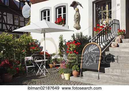 Weinhaus Nuesslein wine tavern on the Marktplatz square, Zeil am Main, Hassberge, Lower Franconia, Franconia, Bavaria, Germany, Europe, PublicGround, Europe View Large Photo Image Stock Photo - Weinhaus Nuesslein wine tavern on the Marktplatz square, Zeil am Main, Hassberge, Lower Franconia, Franconia, Bavaria, Germany, Europe, PublicGround, Europe. Fotosearch