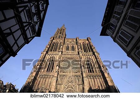 West facade, Strasbourg Cathedral, Cathedral of Our Lady of Strasbourg, Strasbourg, Bas-Rhin department, Alsace, France, Europe, PublicGround, Europe View Large Photo Image Stock Image - West facade, Strasbourg Cathedral, Cathedral of Our Lady of Strasbourg, Strasbourg, Bas-Rhin department, Alsace, France, Europe, PublicGround, Europe. Fotosearch