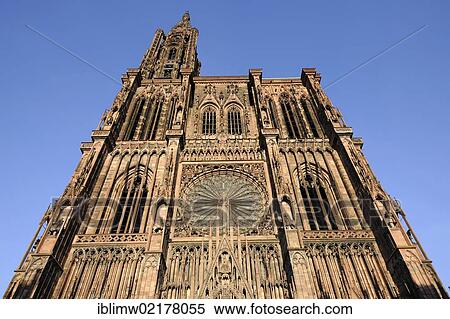 West facade, Strasbourg Cathedral, Cathedral of Our Lady of Strasbourg, Strasbourg, Bas-Rhin department, Alsace, France, Europe, PublicGround, Europe View Large Photo Image Stock Photography - West facade, Strasbourg Cathedral, Cathedral of Our Lady of Strasbourg, Strasbourg, Bas-Rhin department, Alsace, France, Europe, PublicGround, Europe. Fotosearch