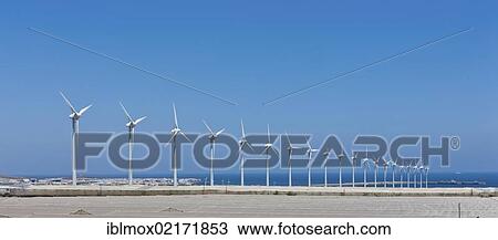 Wind turbines, wind power station, Pozo, Santa Lucía de Tirajana, Gran Canaria, Canary Islands, Spain, Europe View Large Photo Image Stock Image - Wind turbines, wind power station, Pozo, Santa Lucía de Tirajana, Gran Canaria, Canary Islands, Spain, Europe. Fotosearch