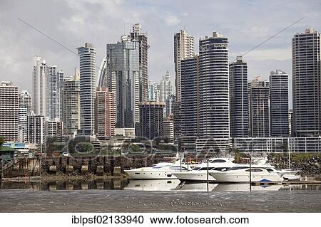Yacht harbour and the skyline of Panama City, Panama, Central America, North America View Large Photo Image Stock Image - Yacht harbour and the skyline of Panama City, Panama, Central America, North America. Fotosearch