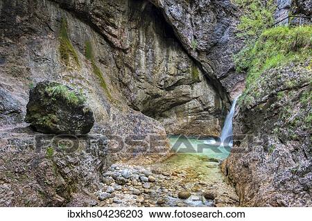 Almbachklamm with Almbach in the Berchtesgaden Alps, Berchtesgaden, Bavaria, Germany, Europe View Large Photo Image Stock Image - Almbachklamm with Almbach in the Berchtesgaden Alps, Berchtesgaden, Bavaria, Germany, Europe. Fotosearch
