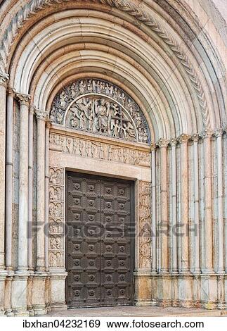 Baptistery entrance, Parma, Emilia-Romagna, Italy, Europe View Large Photo Image Stock Photo - Baptistery entrance, Parma, Emilia-Romagna, Italy, Europe. Fotosearch