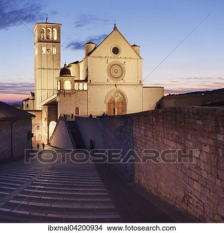 Basilica of San Francesco, UNESCO world heritage site, Assisi, Province of Perugia, Umbria, Italy, Europe View Large Photo Image Picture - Basilica of San Francesco, UNESCO world heritage site, Assisi, Province of Perugia, Umbria, Italy, Europe. Fotosearch