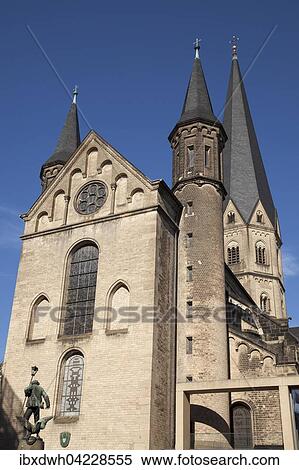 Bonner Minster, Minster Basilica, Bonn, Rhineland, North Rhine-Westphalia, Germany, Europe View Large Photo Image Stock Photography - Bonner Minster, Minster Basilica, Bonn, Rhineland, North Rhine-Westphalia, Germany, Europe. Fotosearch