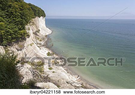 Chalk cliffs, Rugen, Baltic Sea, Mecklenburg-Western Pomerania, Germany, Europe View Large Photo Image Stock Photo - Chalk cliffs, Rugen, Baltic Sea, Mecklenburg-Western Pomerania, Germany, Europe. Fotosearch