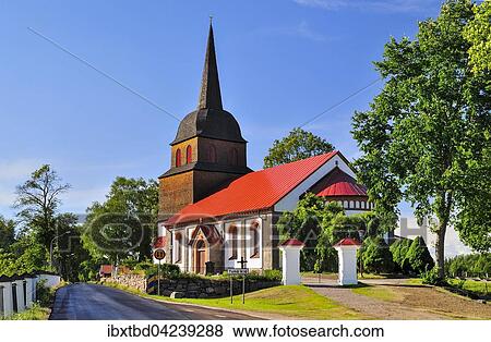 Church in Tuna, Vimmerby, Kalmar County, Smaland, Sweden, Europe View Large Photo Image Stock Photo - Church in Tuna, Vimmerby, Kalmar County, Smaland, Sweden, Europe. Fotosearch