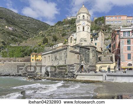 Church S. Margherita, Vernazza, Cinque Terre, Liguria, Italy, Europe View Large Photo Image Stock Image - Church S. Margherita, Vernazza, Cinque Terre, Liguria, Italy, Europe. Fotosearch