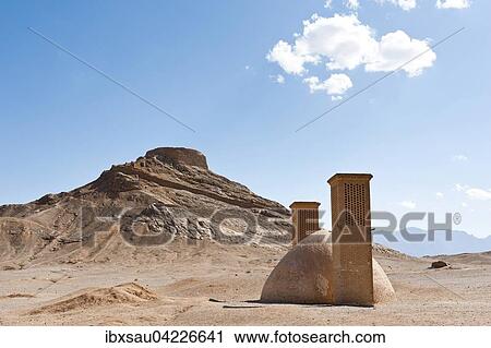 Dakhma, Towers of Silence, place for sky burials, Yazd, Iran, Asia View Large Photo Image Stock Image - Dakhma, Towers of Silence, place for sky burials, Yazd, Iran, Asia. Fotosearch