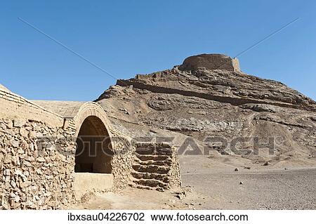 Dakhma, Towers of Silence, place for sky burials, Yazd, Iran, Asia View Large Photo Image Stock Image - Dakhma, Towers of Silence, place for sky burials, Yazd, Iran, Asia. Fotosearch