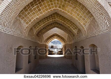 Stock Photograph - Dakhma, Towers of Silence, place for sky burials, Yazd, Iran, Asia. Fotosearch