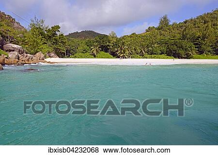 Dream beach Anse Georgette, Praslin Island, Seychelles, Africa View Large Photo Image Stock Photo - Dream beach Anse Georgette, Praslin Island, Seychelles, Africa. Fotosearch