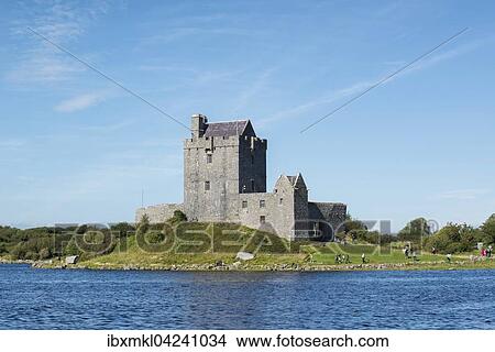 Dunguaire Castle, Kinvara, County Galway, Ireland, Europe View Large Photo Image Picture - Dunguaire Castle, Kinvara, County Galway, Ireland, Europe. Fotosearch