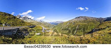 Fork Pass mountain road, Canton of Valais, Switzerland, Europe View Large Photo Image Stock Image - Fork Pass mountain road, Canton of Valais, Switzerland, Europe. Fotosearch