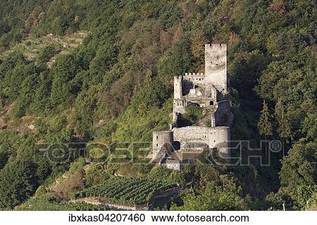 Hinterhaus castle ruins, Spitz, Wachau, Waldviertel, Lower Austria, Austria, Europe View Large Photo Image Stock Image - Hinterhaus castle ruins, Spitz, Wachau, Waldviertel, Lower Austria, Austria, Europe. Fotosearch