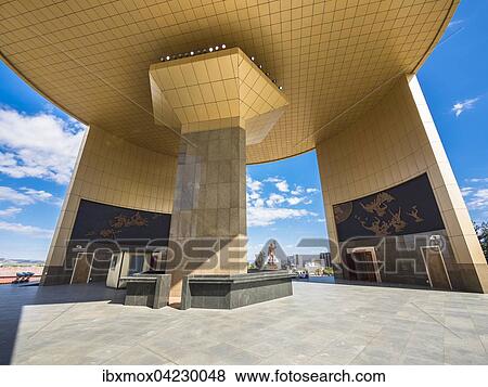 Stock Photo - Independence Museum or Independence Memorial Museum, Windhoek, Namibia, Africa. Fotosearch
