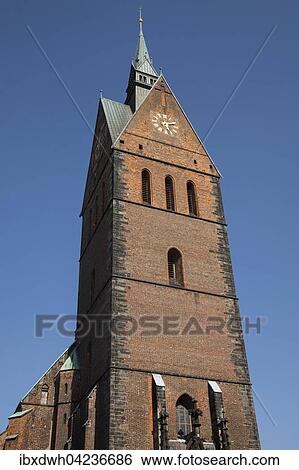 Market church, Hanover, Lower Saxony, Germany, Europe View Large Photo Image Stock Photograph - Market church, Hanover, Lower Saxony, Germany, Europe. Fotosearch