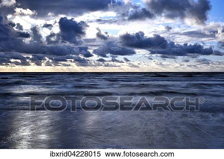North Sea at dusk with clouds, Texel, West Frisian Islands, Province of North Holland, The Netherlands, Europe View Large Photo Image Stock Photography - North Sea at dusk with clouds, Texel, West Frisian Islands, Province of North Holland, The Netherlands, Europe. Fotosearch