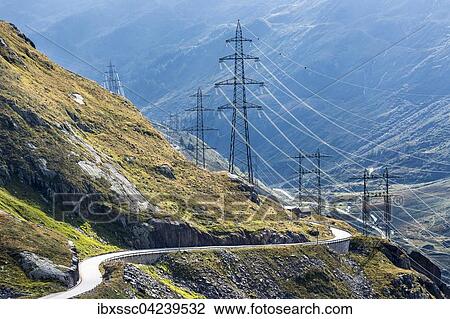 Nufenen pass road, Canton of Ticino, Switzerland, Europe View Large Photo Image Stock Image - Nufenen pass road, Canton of Ticino, Switzerland, Europe. Fotosearch