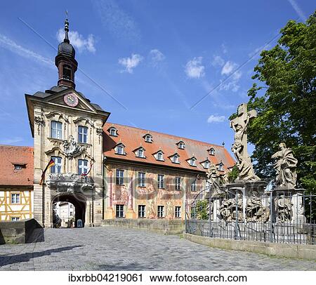 Stock Image - Old town hall, Bamberg, Upper Franconia, Bavaria, Germany, Europe. Fotosearch